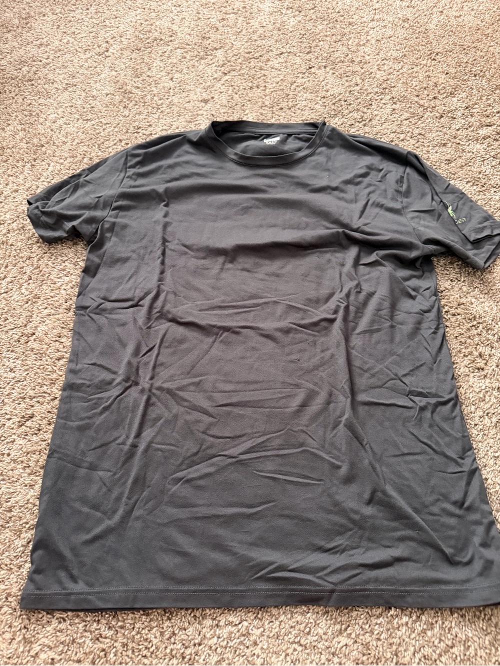 Spyder Men's Crew Neck T-Shirt Black